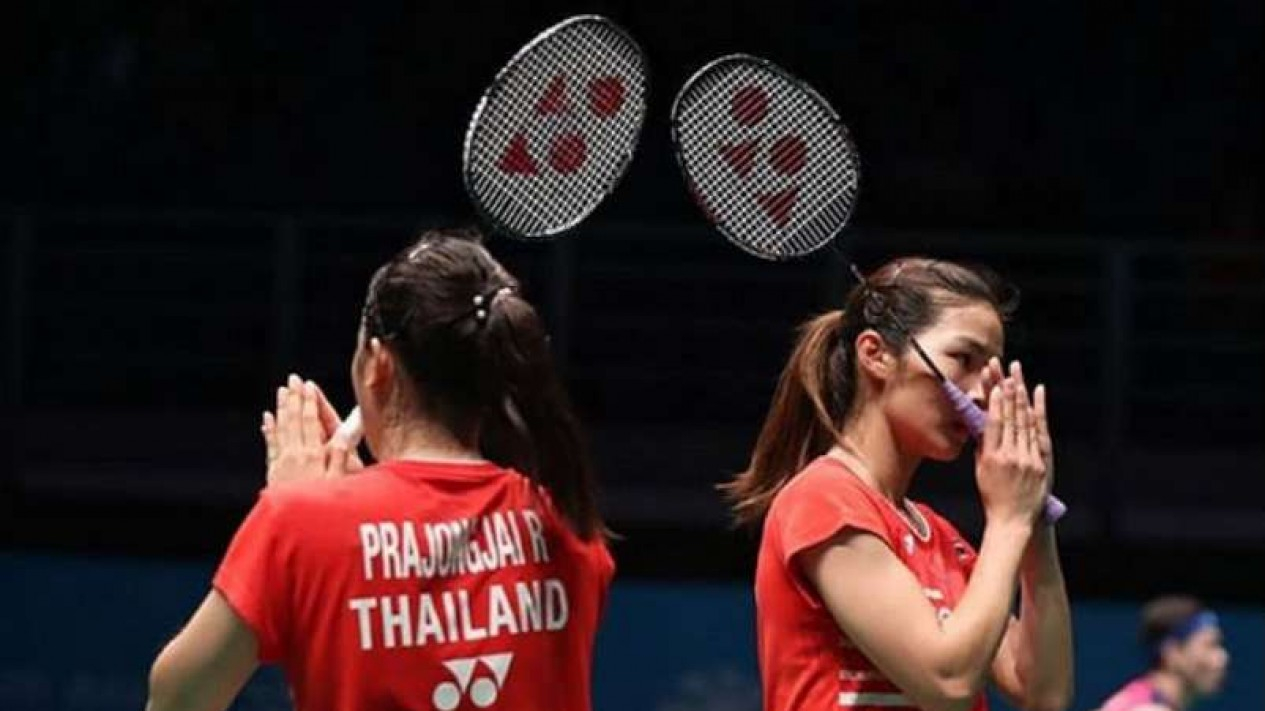 Foto Libas Duo Cantik Thailand Ranking Dunia Lolos Final Malaysia Open