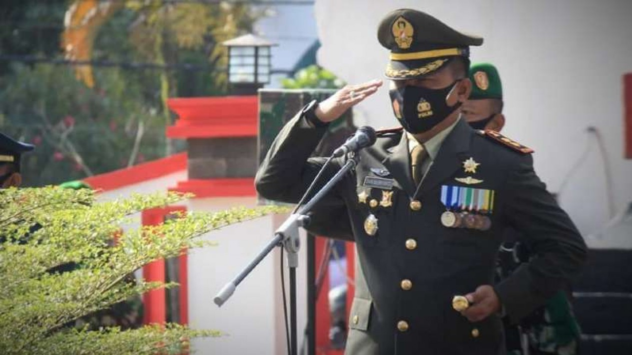 Foto Innalillahi Wa Inna Ilaihi Rojiun Dandim Blitar Letkol Tni Dian Wafat