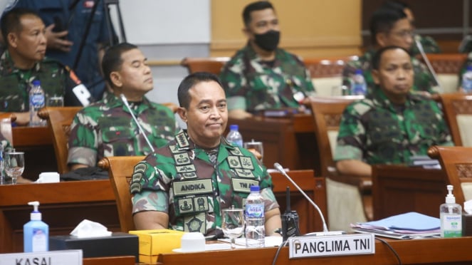 Panglima Tni Andika Bulan Lagi Pensiun Dpr Terserah Jokowi Siapa