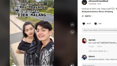 Foto Tiktoker Zhico Nofriandika Gerebek Pacar Tengah Berselingkuh