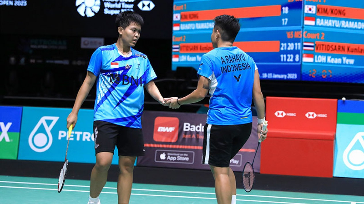 Foto Comeback Mengerikan Apriyani Fadia Di Indonesia Masters 2023