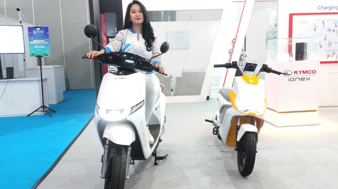 Kymco Bawa Empat Kendaraan Listrik Di Pameran PEVS 2023