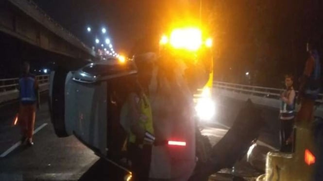 Kecelakaan Beruntun Di Tol Tanjung Priok Jakarta Utara Ada Sopir Mabuk