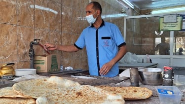 Foto Intip Dapur Roti Tamis Sarapan Khas Orang Saudi