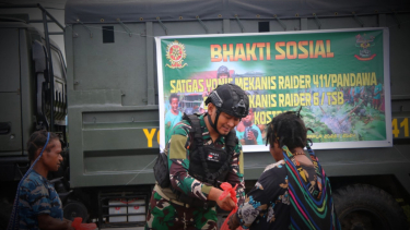 Pasukan Pandawa Kostrad TNI Sulap Truk Tempur Lapis Baja Buat Bagi