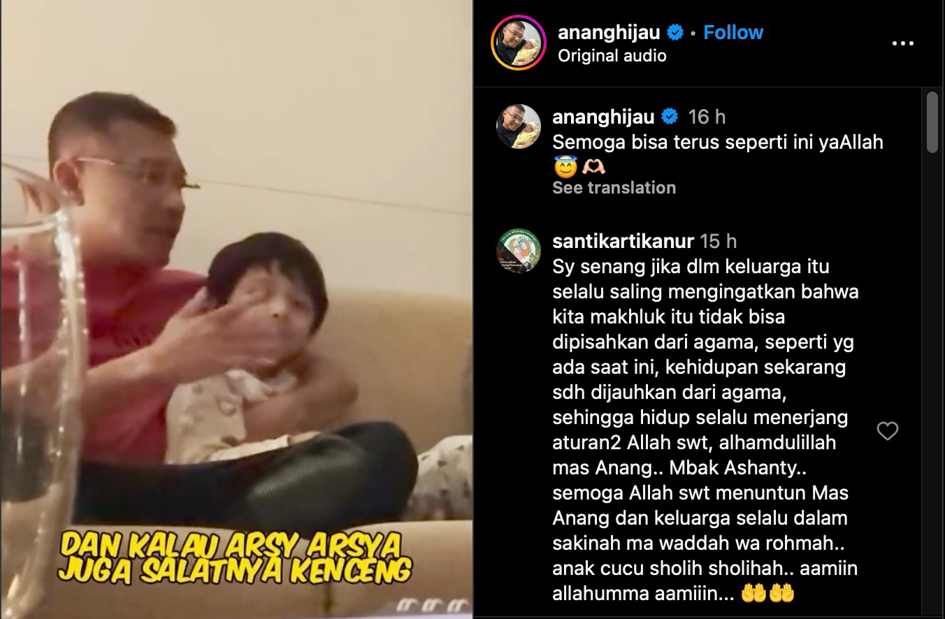 Bahas Kematian Sampe Bikin Anak Nangis, Anang Hermansyah Pengin Meninggal  di Pangkuan Ashanty