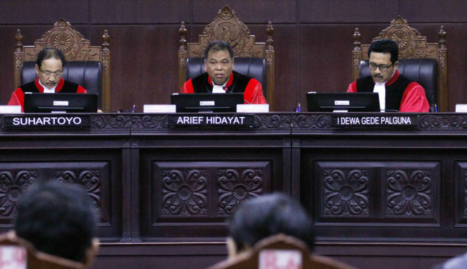 Sidang Pertama HTI di MK - uji materi perppu ormas