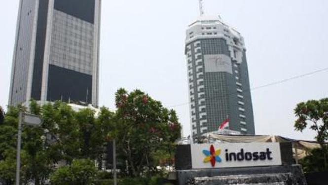 Kantor Indosat di kawasan Monas