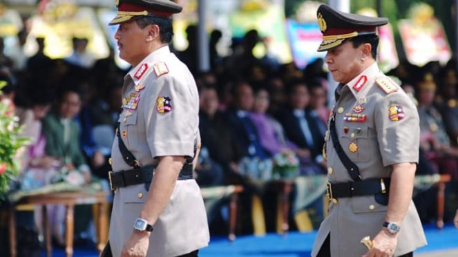 Sutanto dan Kapolri Bambang Hendarso