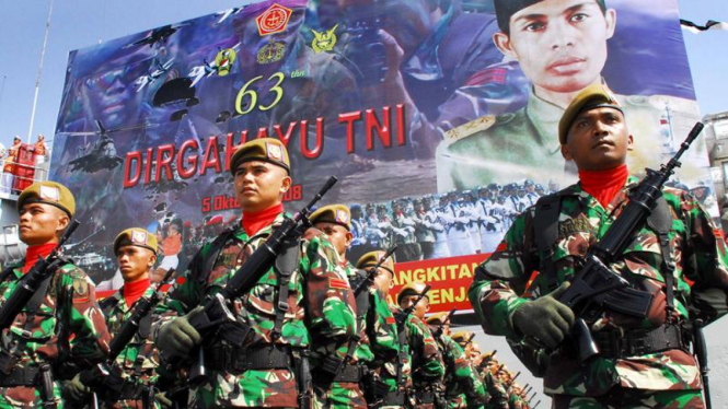 Gladi Bersih Hut TNI