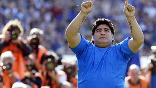 Legenda Argentina, Diego Maradona.