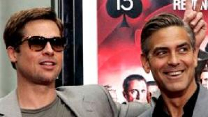 Brad Pitt & George Clooney