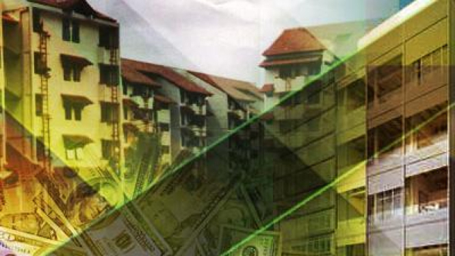 ilustrasi bangunan properti