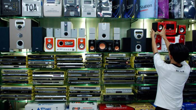 Penjualan elektronik di Glodok