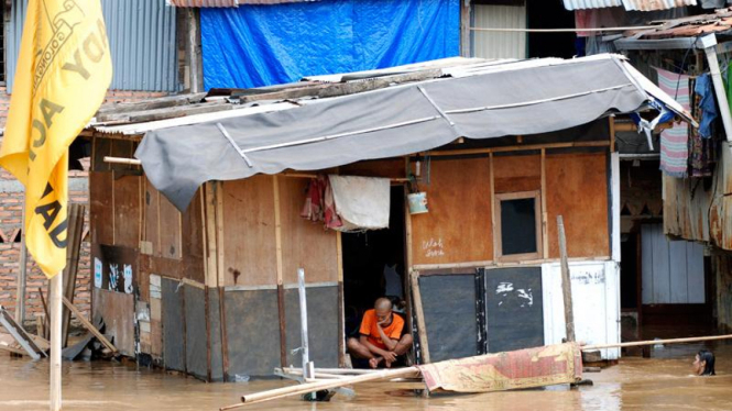 Banjir di Bukit Duri,Jakarta,