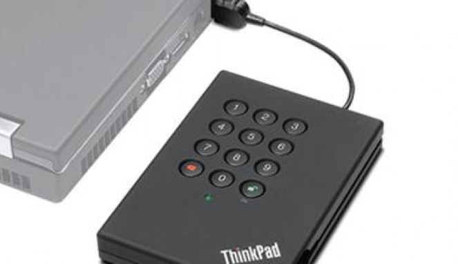 ThinkPad USB Portable Secure Hard Drive