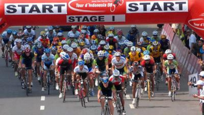 Etape pertama Tour de Indonesia