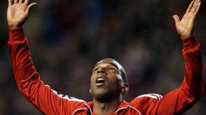 Ryan Babel ketika berseragam Liverpool.