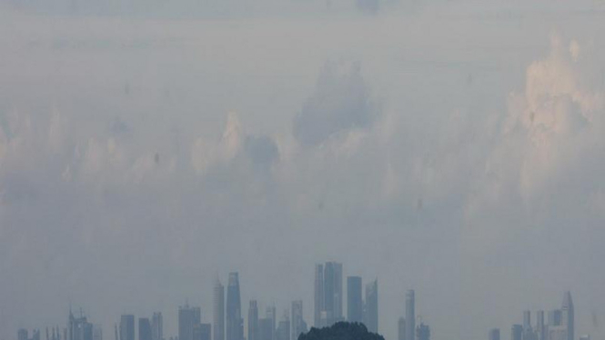 Singapura Dilihat dari Pulau Batam