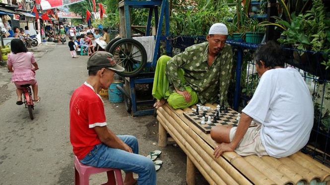 Pemukiman Padat Penduduk