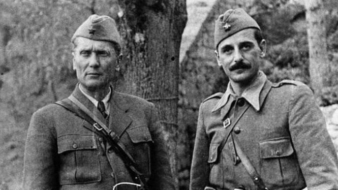 Tito (kiri) Saat Perang Dunia Kedua