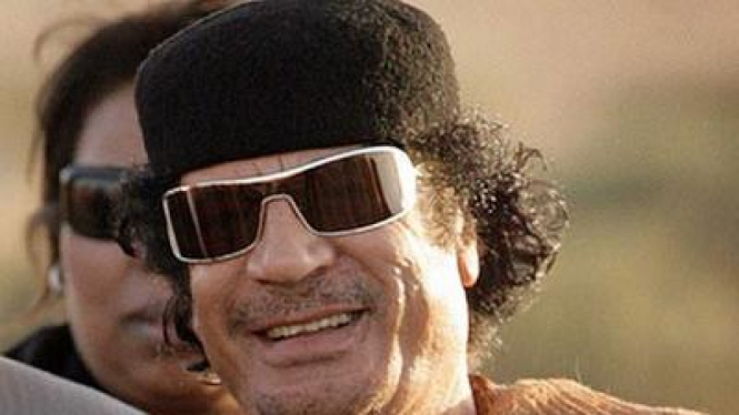 Muammar Khadafi Pemimpin Libya