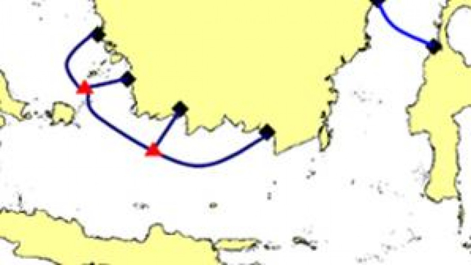 Jaringan Kabel Bawah Laut Indonesia