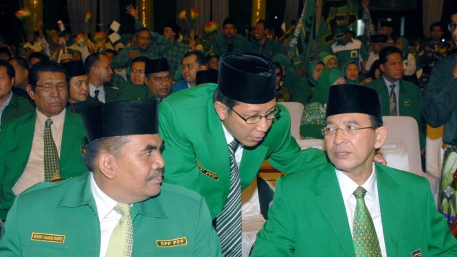 Politisi PPP Irgan Chairul Mahfiz, Lukman Hakim Saifudin & Suryadharma Ali