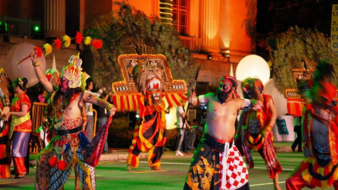 Reog Ponorogo Tampil di Singapura