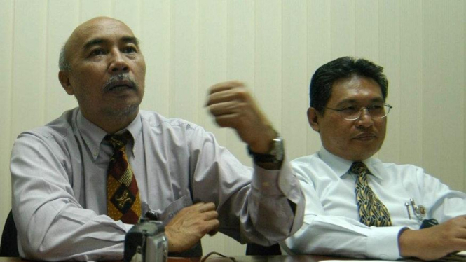 Wakil Ketua LPSK Ketut Sudiharsa & Ketua LPSK, Abdul Haris Samendawai