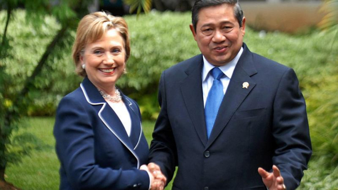 Hillary bertemu Presiden di Istana