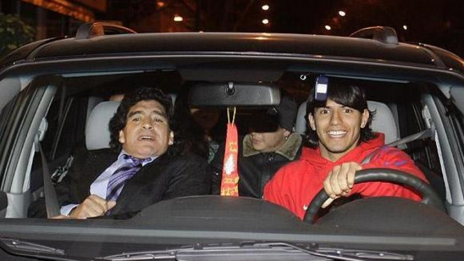 Diego Maradona & Sergio Aguero