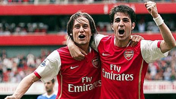 Tomas Rosicky & Cesc Fabregas 