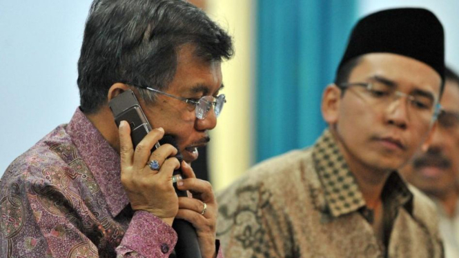 Jusuf Kalla dan Gubernur NTB Zainul Majdi
