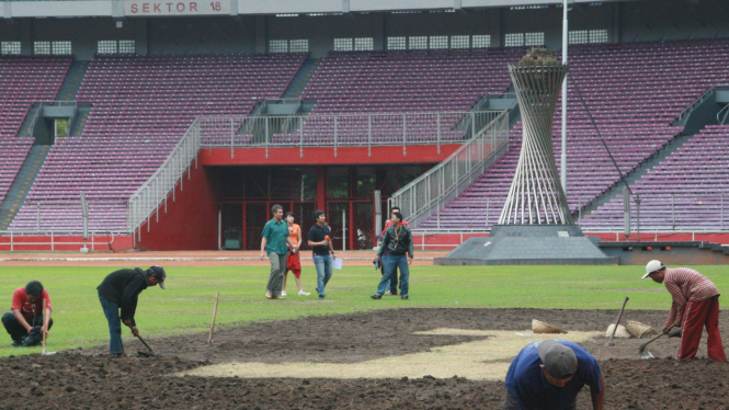 Perbaikan Stadion Utama Gelora Bung Karno (SUGBK) 