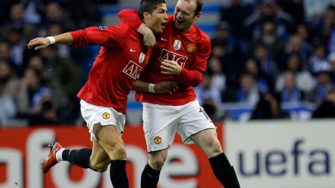 Perempat Final Liga Champions 09: Ronaldo & Rooney
