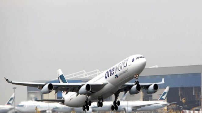 Aeronave Pacon A340-300 catasco