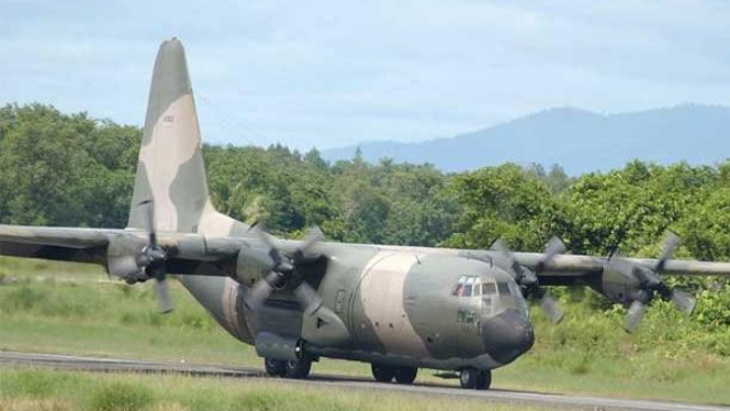 Pesawat Hercules C-130 milik TNI