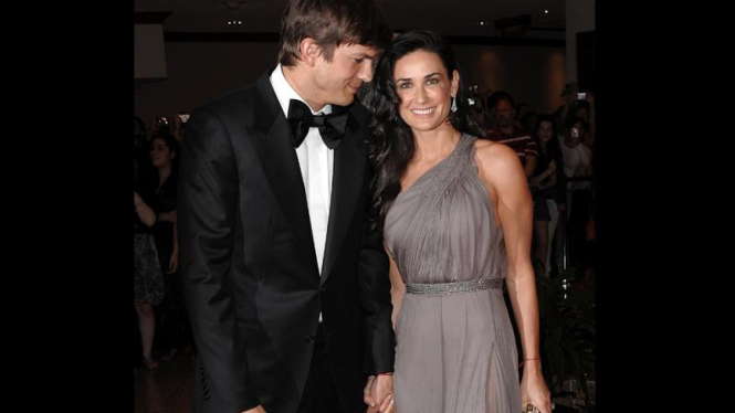 White House Correspondents: Demi Moore & Ashton Kutcher