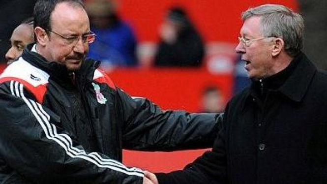 Rafael Benitez & Sir Alex Ferguson