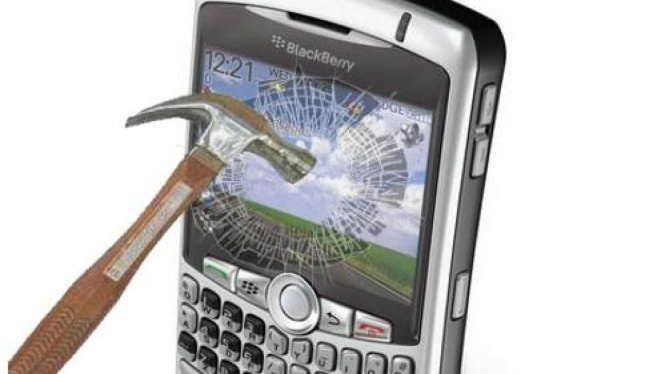 BlackBerry rusak (BrokenBerry)
