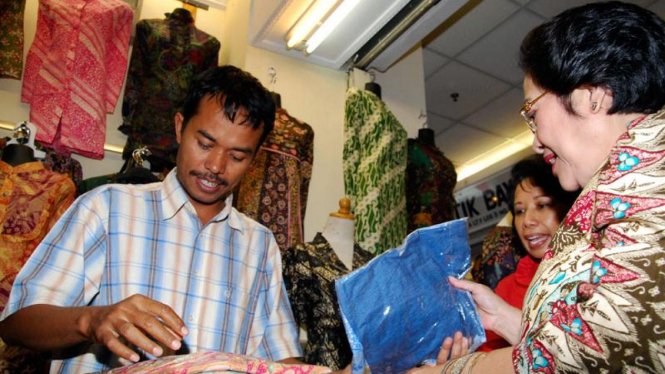 Capres Turun ke Pasar : Megawati Soekarnoputri
