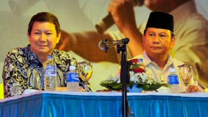 Prabowo Subianto dan adiknya, Hashim Djojohadikusumo