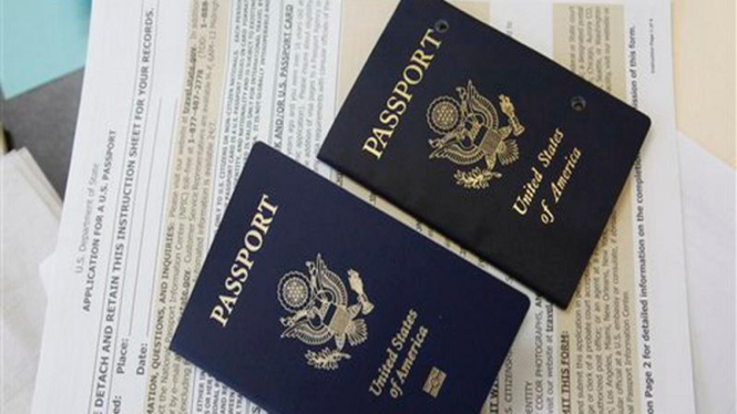 Buku paspor Amerika Serikat