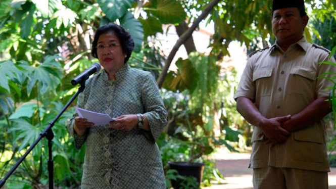 Pidato Politik Megawati-Prabowo