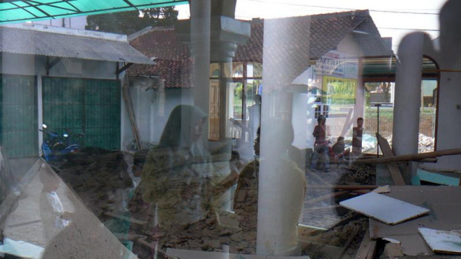 Suasana Gempa di Sukabumi