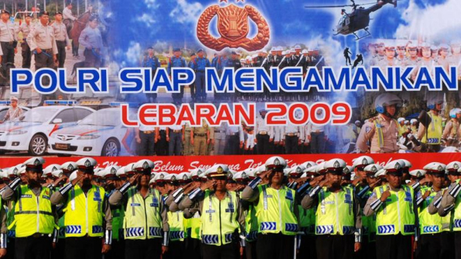 Gelar Pasukan Pengamanan Lebaran 2009