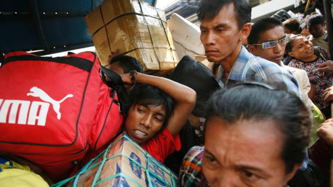 Mudik Lebaran : Pelabuhan Tanjung Priok, Jakarta