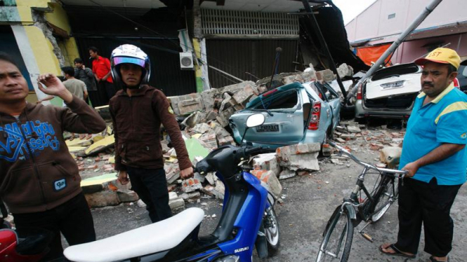 Gempa di Kota Padang