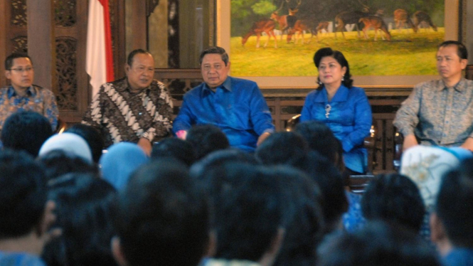 Susilo Bambang Yudhoyono (SBY) dan petinggi Demokrat